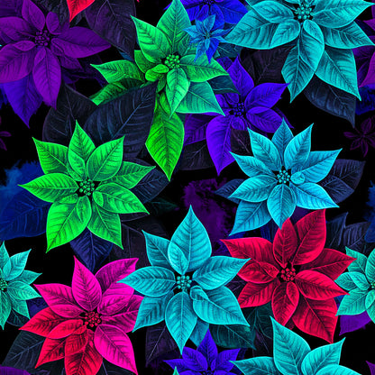 Festive Neon Dreams Pattern 9 Quilting Cotton Fabric
