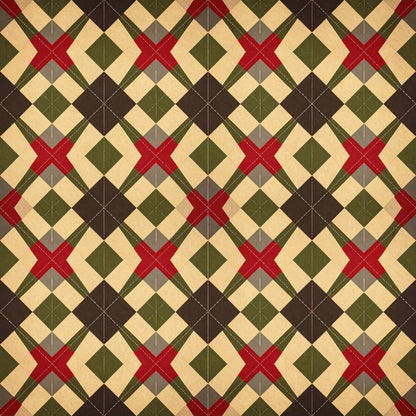 Festive Stars And Stripes Pattern 11 Quilting Cotton Fabric