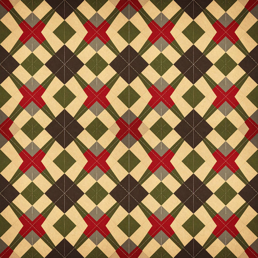 Festive Stars And Stripes Pattern 11 Quilting Cotton Fabric
