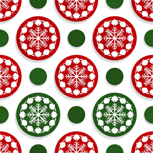 Festive Stars And Stripes Pattern 16 Quilting Cotton Fabric