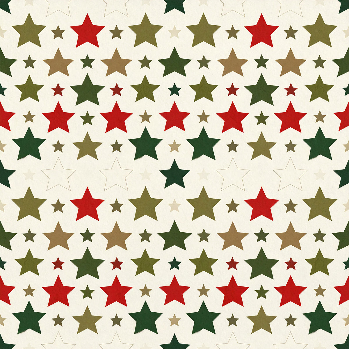 Festive Stars And Stripes Pattern 20 Quilting Cotton Fabric