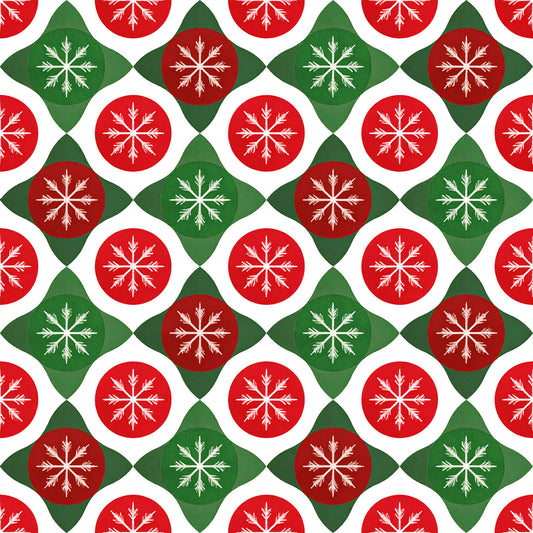 Festive Stars And Stripes Pattern 3 Quilting Cotton Fabric