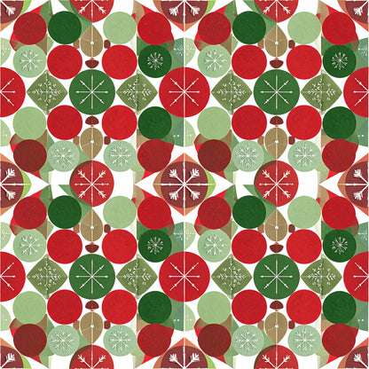 Festive Stars And Stripes Pattern 4 Quilting Cotton Fabric