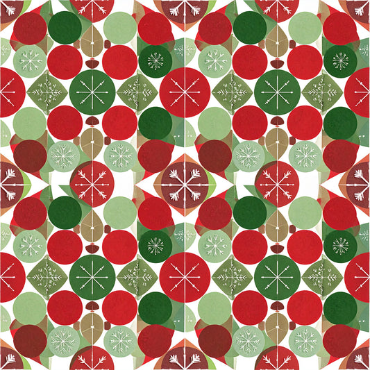 Festive Stars And Stripes Pattern 4 Quilting Cotton Fabric