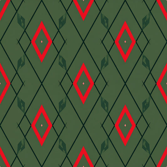 Festive Stars And Stripes Pattern 6 Quilting Cotton Fabric