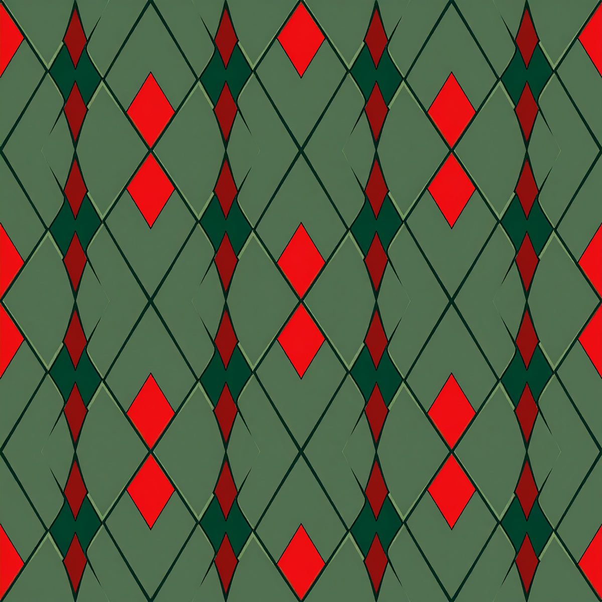 Festive Stars And Stripes Pattern 7 Quilting Cotton Fabric