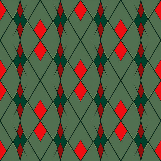 Festive Stars And Stripes Pattern 7 Quilting Cotton Fabric