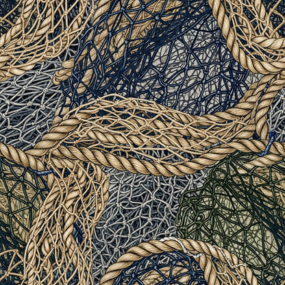 Fishing Lures And Tackle Pattern 16 Quilting Cotton Fabric