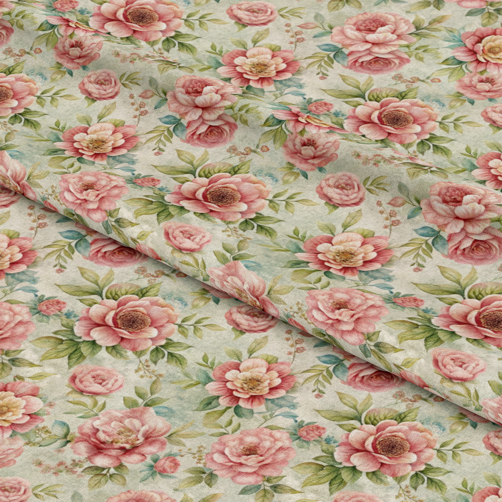Floral Ephemera Pattern 8 Quilting Cotton Fabric