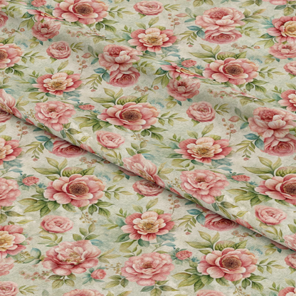 Floral Ephemera Pattern 8 Quilting Cotton Fabric
