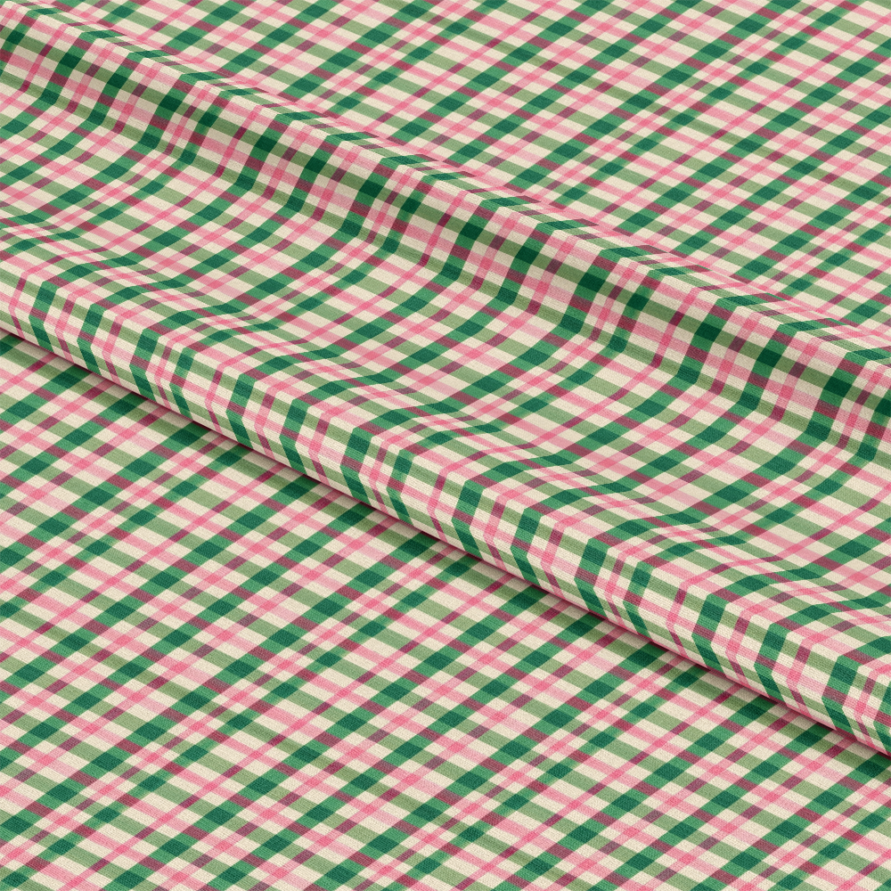 Floral Pink Cottage Gardens Pattern 2 Quilting Cotton Fabric