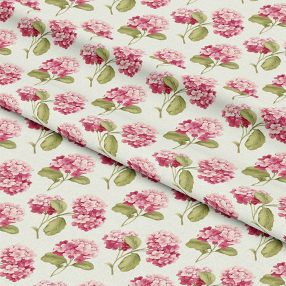 Floral Pink Cottage Gardens Pattern 4 Quilting Cotton Fabric