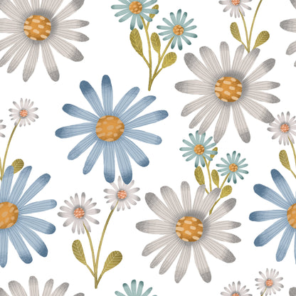 Flower Town Pattern 5 Quilting Cotton Fabric