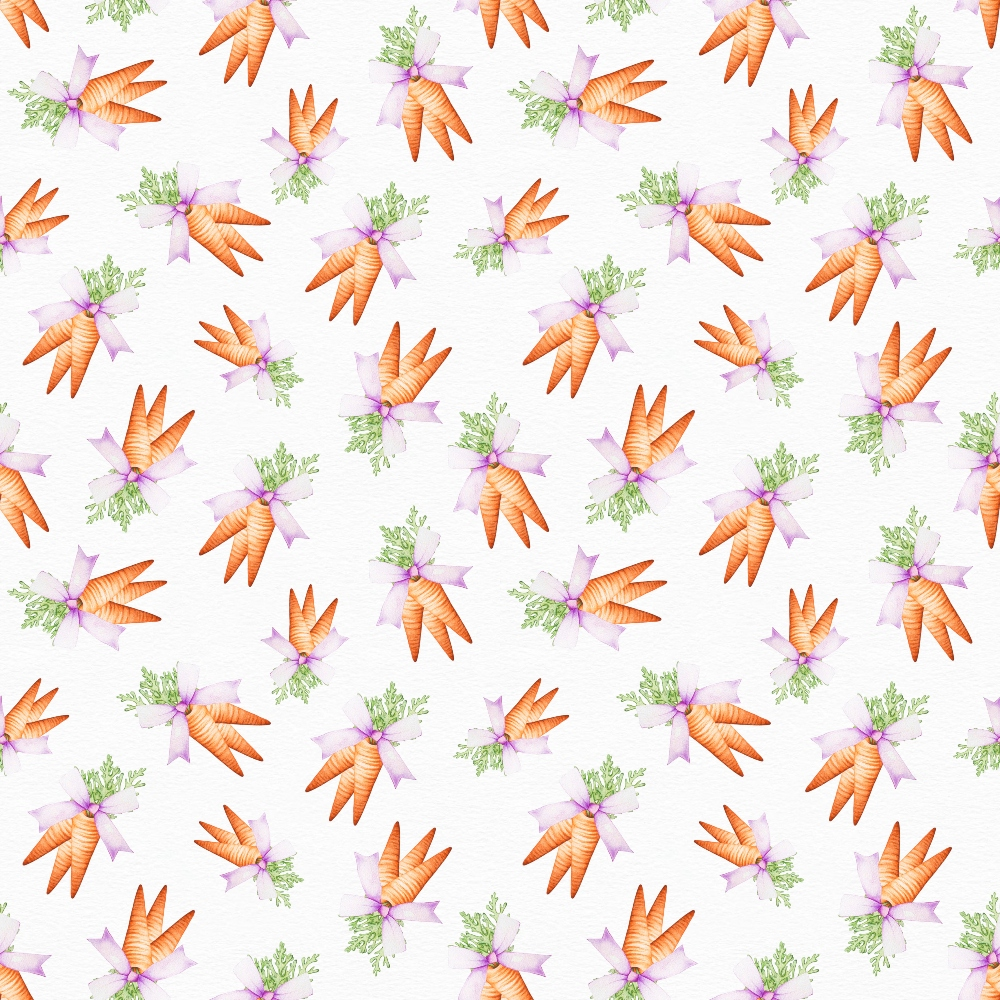 Flowery Easter Pattern 2 Quilting Cotton Fabric