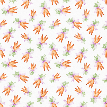 Flowery Easter Pattern 2 Quilting Cotton Fabric