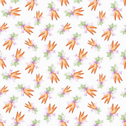 Flowery Easter Pattern 2 Quilting Cotton Fabric