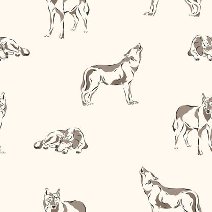 Forest Animal Pattern 14 Quilting Cotton Fabric