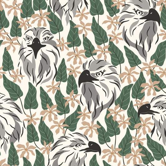 Forest Animal Pattern 6 Quilting Cotton Fabric