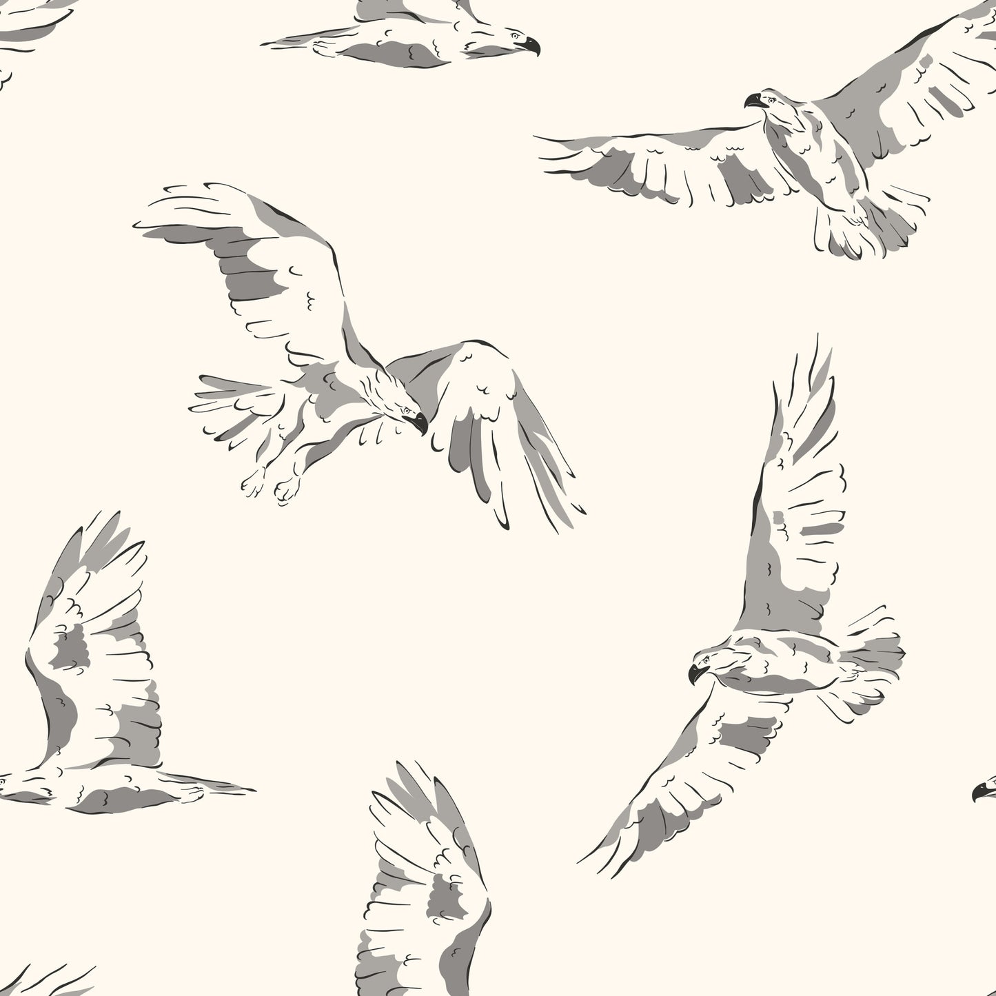 Forest Animal Pattern 8 Quilting Cotton Fabric