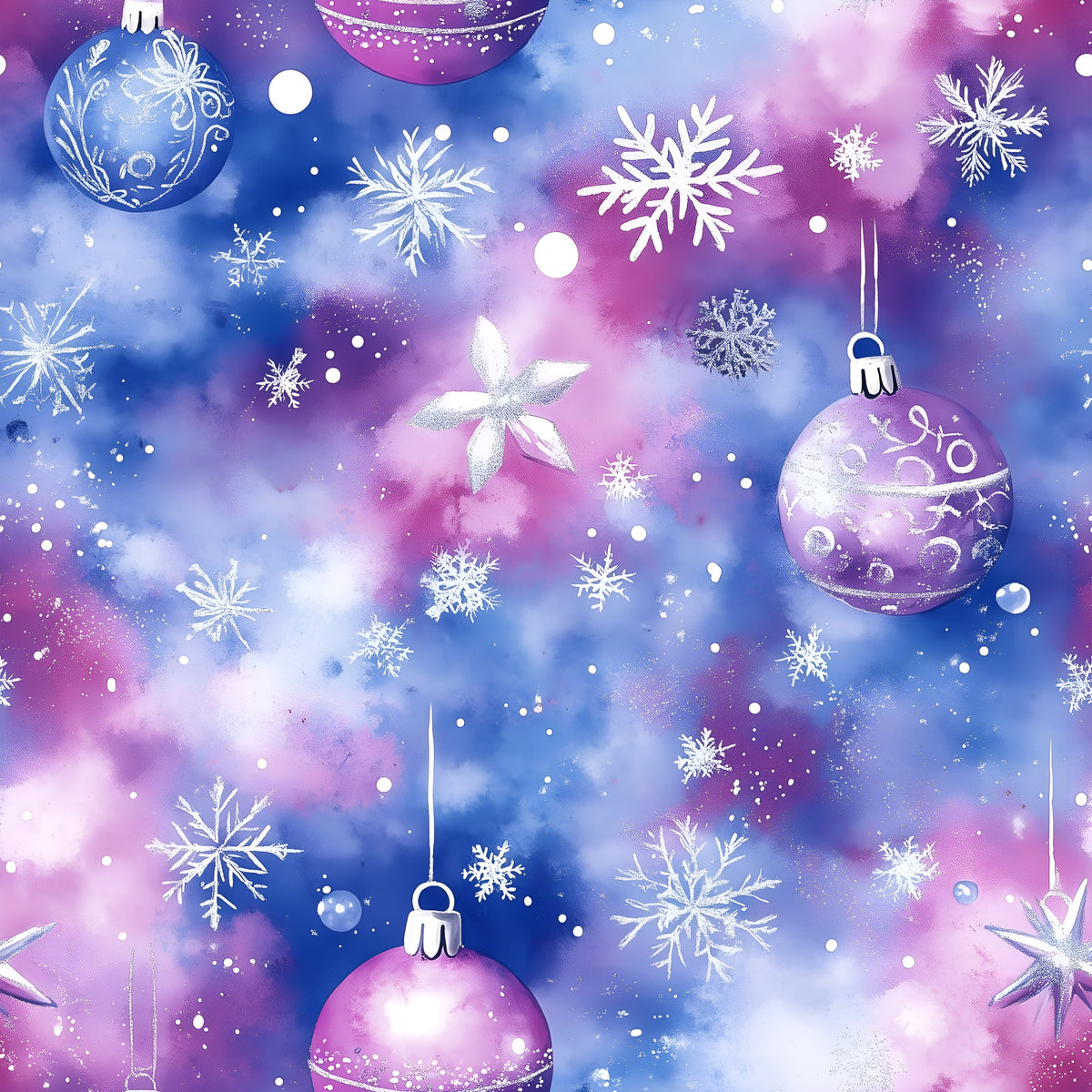 Frosted Candy Wonderland Pattern 4 Quilting Cotton Fabric