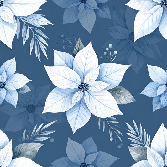 Frosty Holidays Pattern 1 Quilting Cotton Fabric