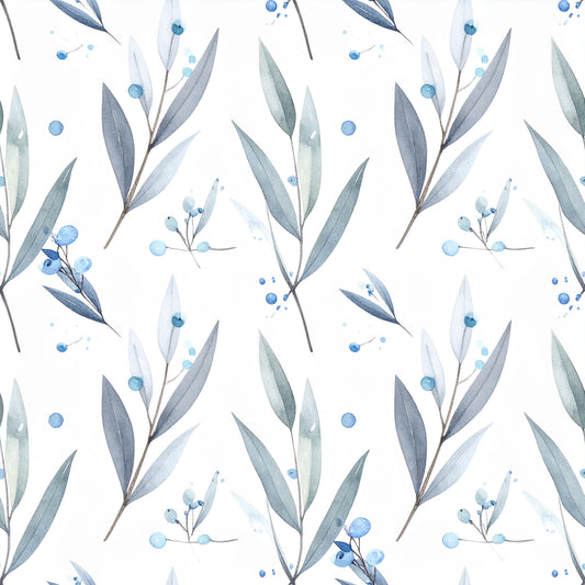 Frosty Holidays Pattern 10 Quilting Cotton Fabric