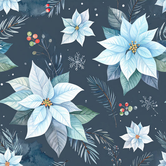 Frosty Holidays Pattern 13 Quilting Cotton Fabric