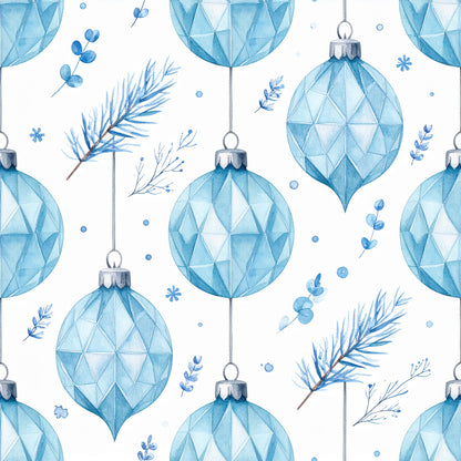 Frosty Holidays Pattern 15 Quilting Cotton Fabric