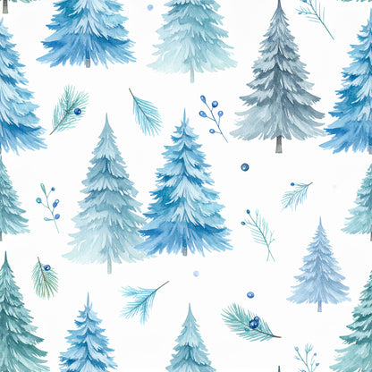 Frosty Holidays Pattern 22 Quilting Cotton Fabric