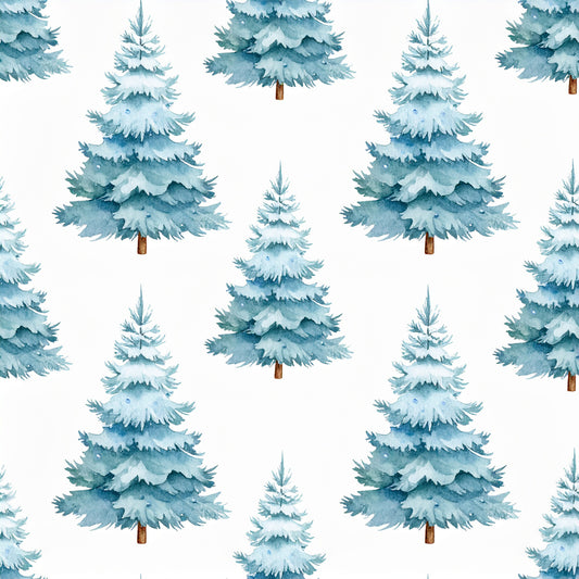 Frosty Holidays Pattern 23 Quilting Cotton Fabric