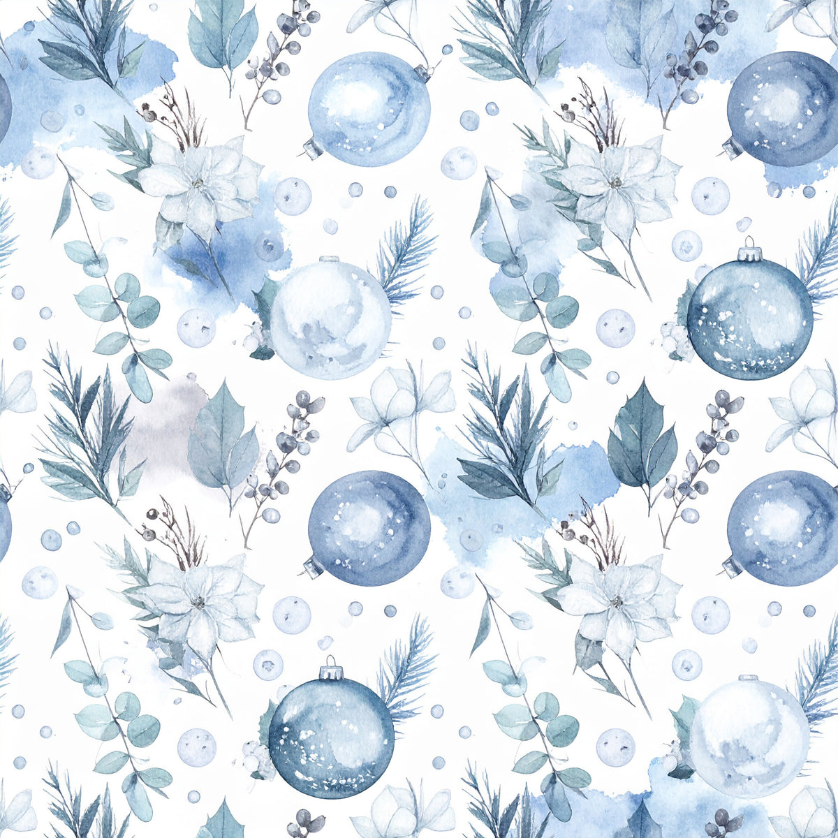 Frosty Holidays Pattern 29 Quilting Cotton Fabric
