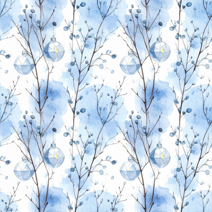 Frosty Holidays Pattern 5 Quilting Cotton Fabric