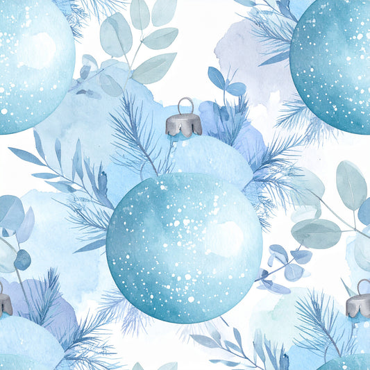 Frosty Holidays Pattern 7 Quilting Cotton Fabric