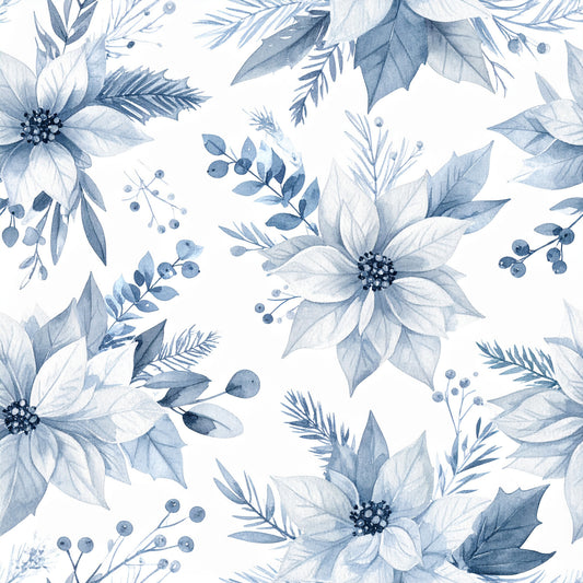 Frosty Holidays Pattern 9 Quilting Cotton Fabric