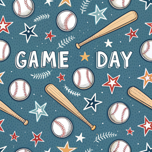 Game Day Pattern 1 Quilting Cotton Fabric