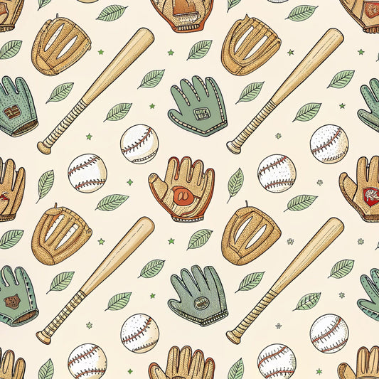 Game Day Pattern 14 Quilting Cotton Fabric