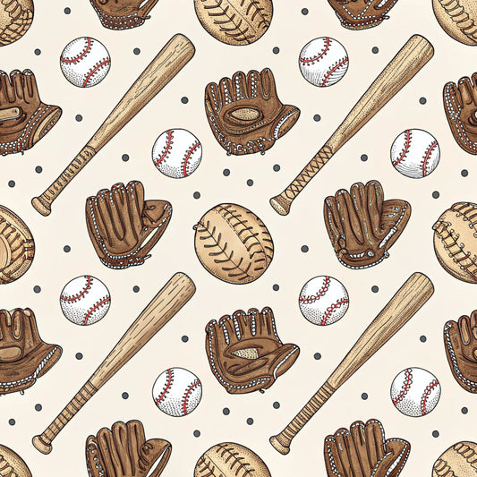Game Day Pattern 15 Quilting Cotton Fabric