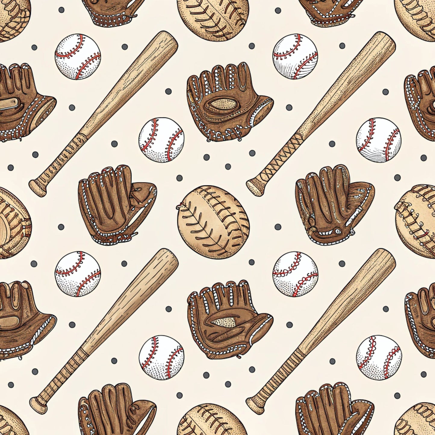 Game Day Pattern 15 Quilting Cotton Fabric