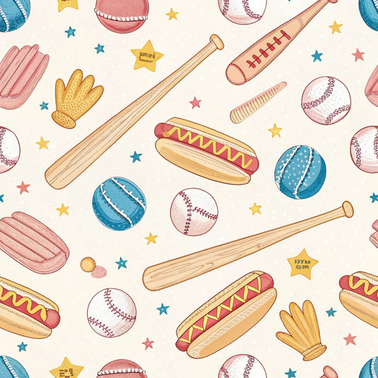 Game Day Pattern 2 Quilting Cotton Fabric