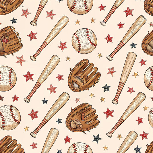 Game Day Pattern 9 Quilting Cotton Fabric