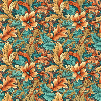 Garden Blooms Pattern 3 Quilting Cotton Fabric
