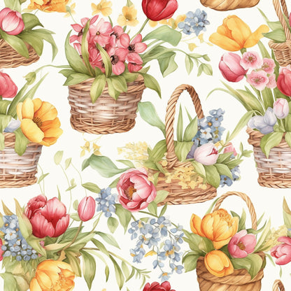 Gardening Pattern 6 Quilting Cotton Fabric