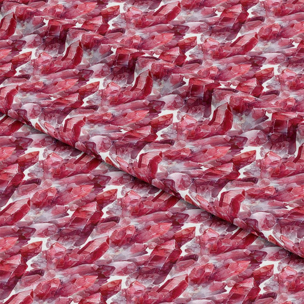 Garnet Gemstones Pattern 3 Quilting Cotton Fabric