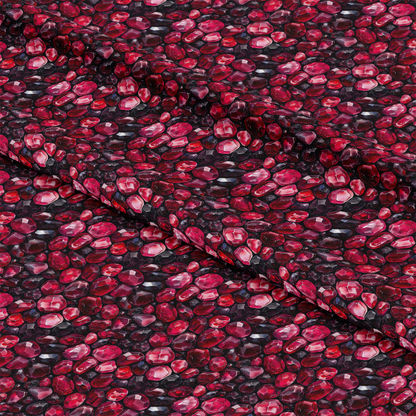 Garnet Gemstones Pattern 6 Quilting Cotton Fabric