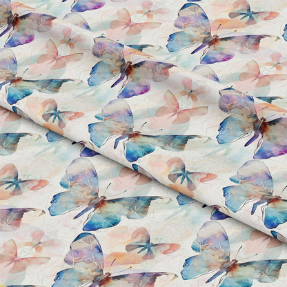 Geometric Butterflies Pattern 8 Quilting Cotton Fabric