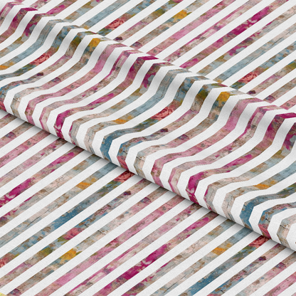 Girly Grunge Plaster Pattern 25 Quilting Cotton Fabric