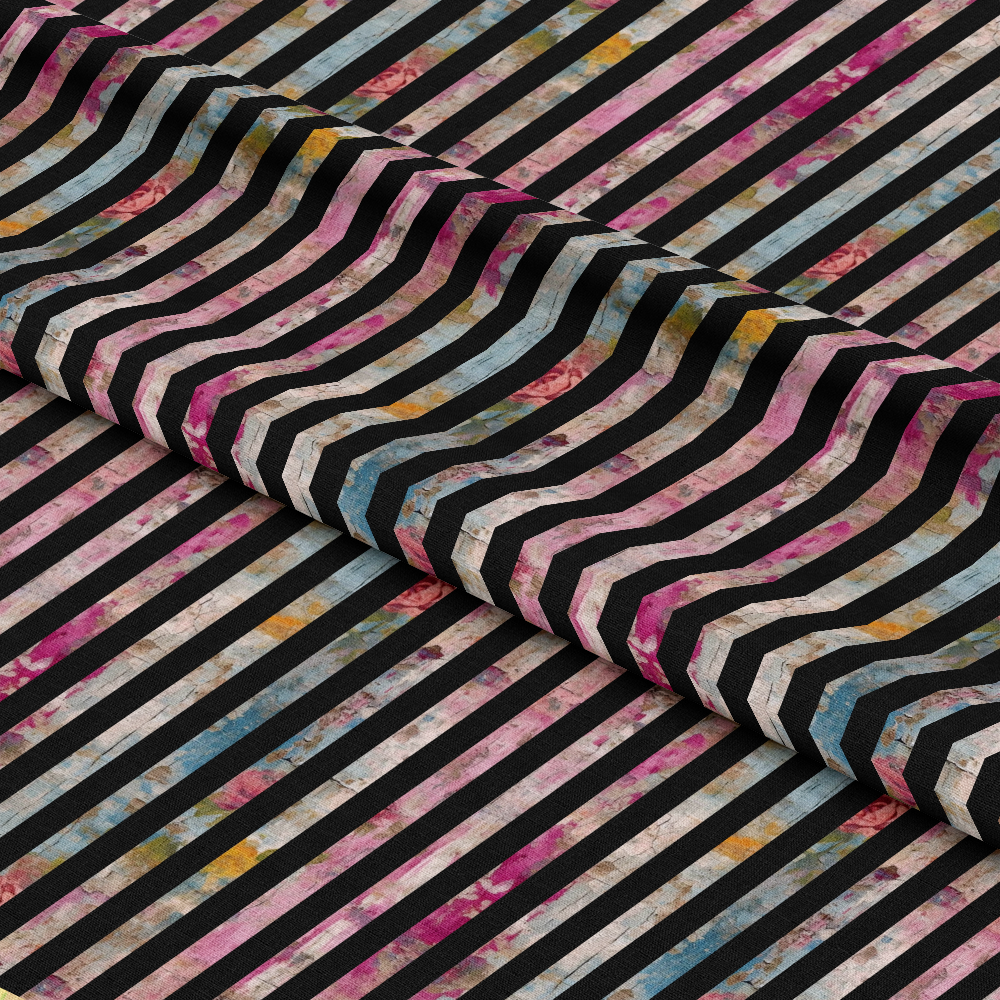 Girly Grunge Plaster Pattern 26 Quilting Cotton Fabric