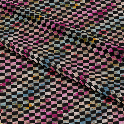 Girly Grunge Plaster Pattern 37 Quilting Cotton Fabric