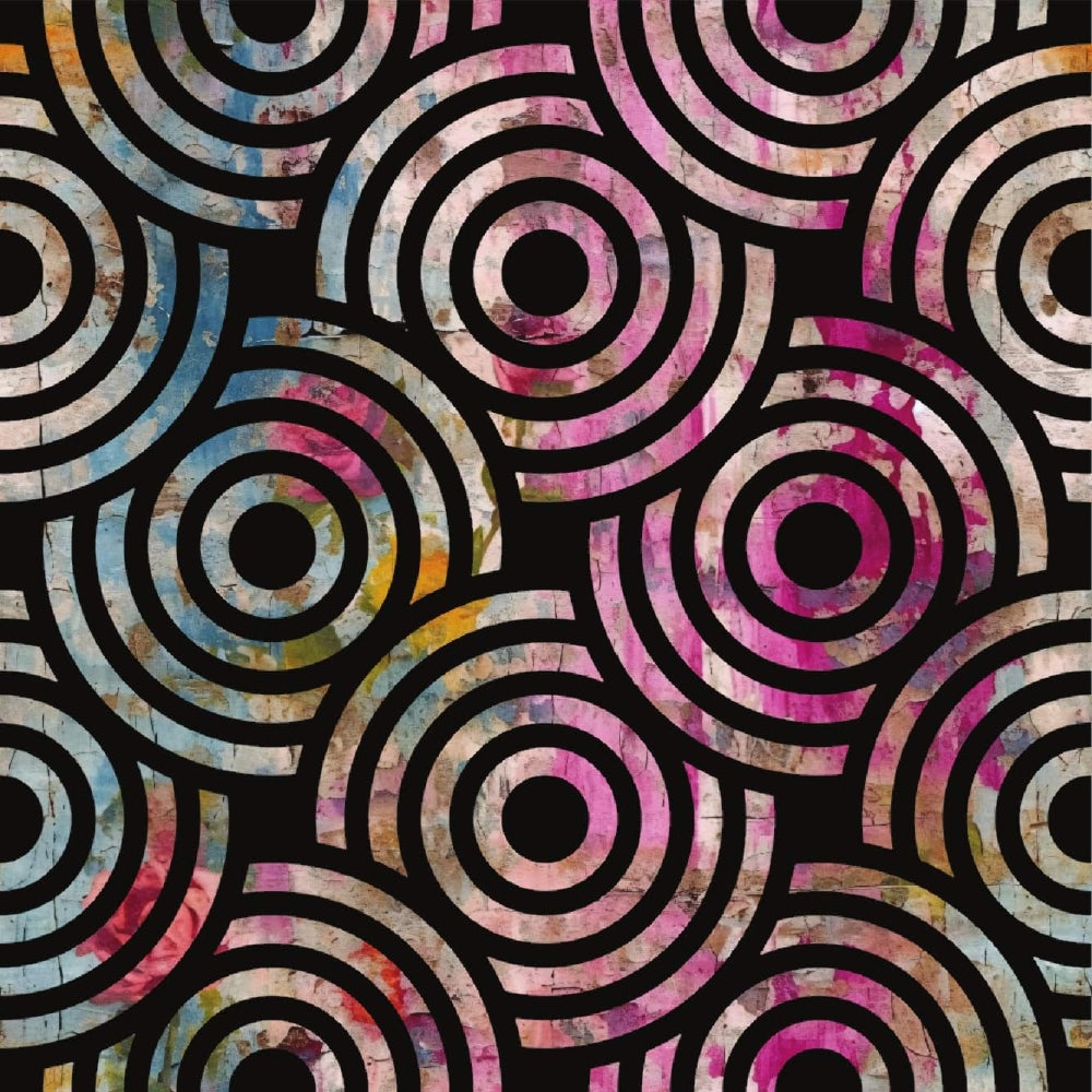 Girly Grunge Plaster Pattern 35 Quilting Cotton Fabric