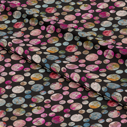 Girly Grunge Plaster Pattern 36 Quilting Cotton Fabric